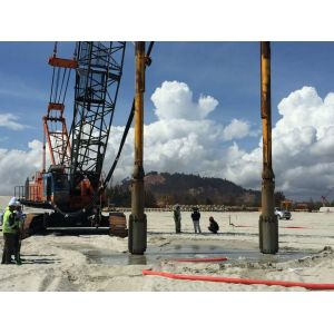 Quality Construction Engineering Crane Stone Column Vibro Compaction Vibroflot Steel Pile Driver Compaction for sale