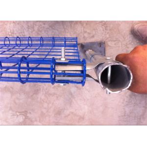 Hot Sale Double Rings Protection Fence / Panel Loop Double Ring Fence With Low