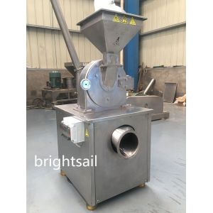 Rice Husk Flour Pulverizer 10mm Food Powder Machine 800kg/H