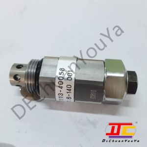 E200B E240B Excavator Relief Valve In Hydraulic System