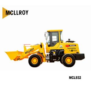 Flexible 2 Ton Wheel Loader Small Articulated 2400rpm For Heavy Work