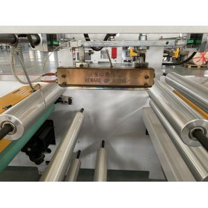 LDPE Plastic Film Folding Side Sealing Machine Unwinding Diameter 800mm