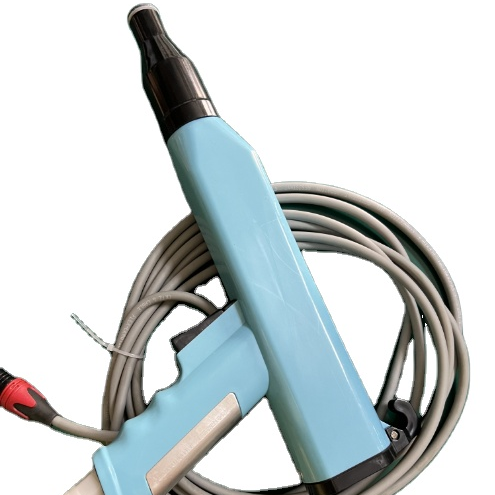 Scientific Industrial Powder Coating Booth Machinery 35*6*22 with Automatic Spray Gun