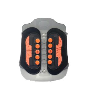 Black Comprehensive LSO Spine Stabilization Brace For Mid And Lower Back