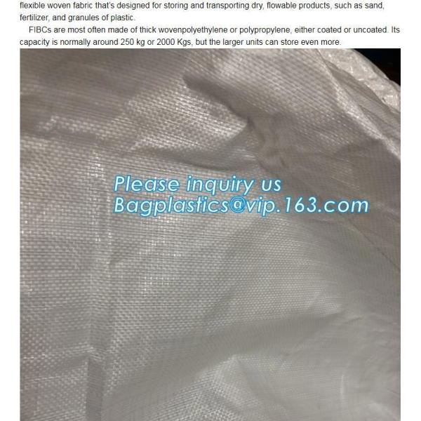 Buy Sand Jumbo Bags,Ton Bag 1500kg /chinese made white pp woven knitted big ton bag,pp woven jumbo big bag for gypsum powder at wholesale prices