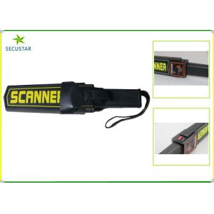 Leather Belt Handy Battery Charger Hand Held Metal Detector With Alarm