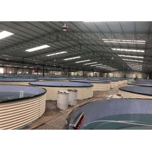 Height 4.62m Galvanized Steel 27cbm Bolted Water Tanks