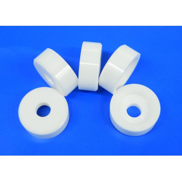 Buy Alumina Zirconia Ceramic Sleeve Washer / Ceramic Sleeve Bushing Size Customized at wholesale prices