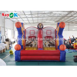 Inflatable Basketball Game PVC Tarpaulin Basketball Hoop Shoot Inflatable Game