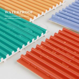 Co Extruded Wood Plastic Composite PVC Wall Panels 15mm