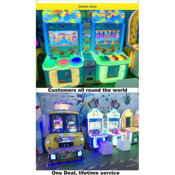 1 Player Coin Operated Arcade Machines , Magic Drum And Piano Music Game Machine