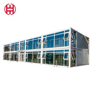 20ft Mobile Folding Temporary Prefabricated Houses Container House with 2-3