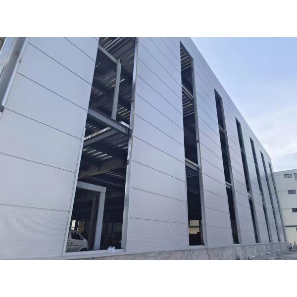 950mm Width Rock Wool Sandwich Panel Metal Polyurethane Edge Sealing For Warehouse
