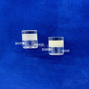 Quality Factory Custom High Temperature And Corrosion Resistant High Purity Laboratory Sealed Quartz Thread Pipe for sale