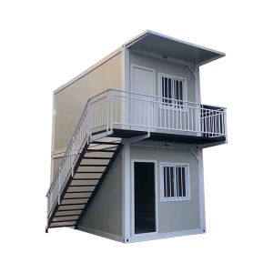 Prefabricated Folding Container House Modular 20ft With Steel Door