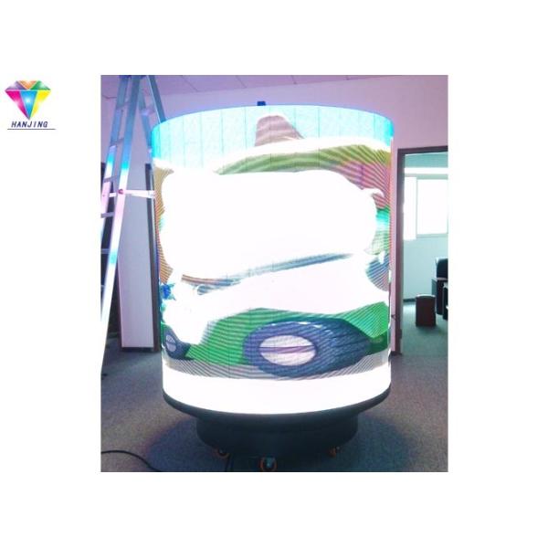 Buy Cylindrical Creative LED Display Paint Coated Cold Rolled Steel Material at wholesale prices