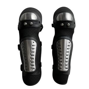 Customized Colors Motorcycle Riding Stainless Steel Protective Gear Knee Elbow