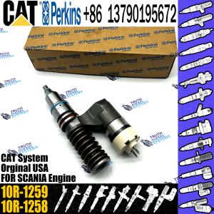 Diesel Fuel Injector 212-3467 2123467 10R-1259 10R1259 for Caterpillar C10 C12