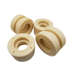 High Elastic Modulus PEEK Injection Molding Round Plastic Bushing