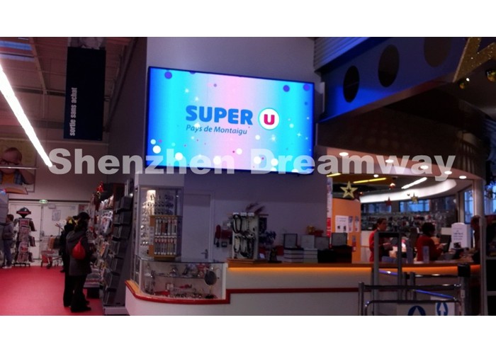 High Definition 6 mm Led Advertising Screens , Indoor Full Color RGB Indoor LED