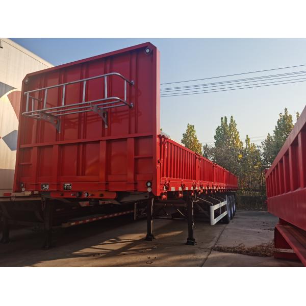 Buy 13m Carbon Steel 3 Axle 60T Semi-Trailer Trailer at wholesale prices