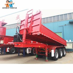 Impact Resistance Construction Tipper Q235 Dump Semi Trailers