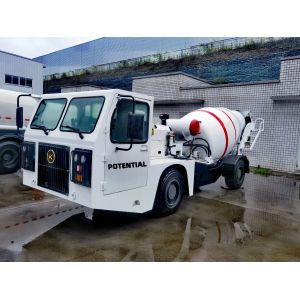 KJC-3 Underground Mining Concrete Mixer 9500kg Hydraulic Drive System