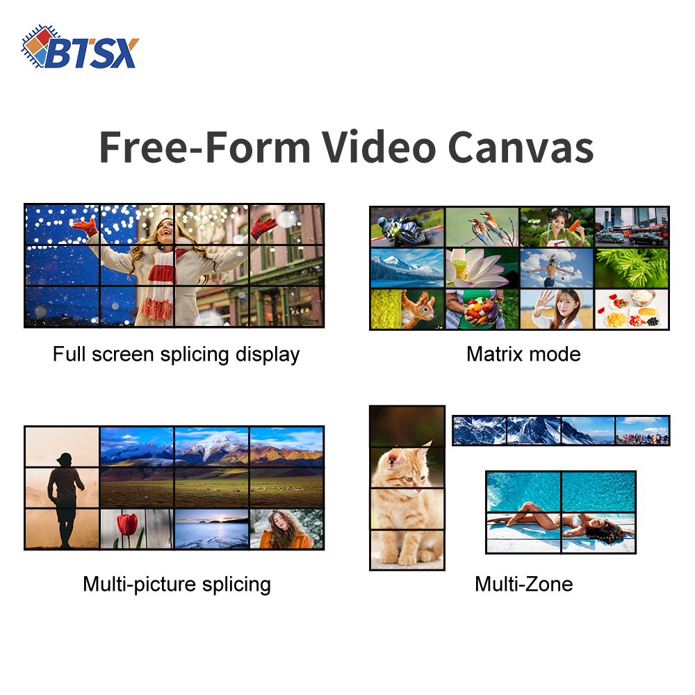 Convenient 12x HDMI Input HDMI Switch Box with 1×TCP/IP RJ45 and 1×RS-232 D-Sub