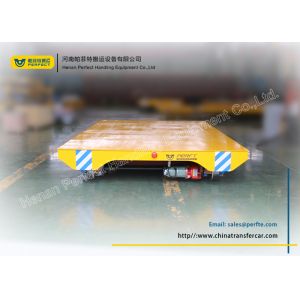 Metal Handing Battery Transfer Cart  Battery Steerable Transfer Bogie On Rail
