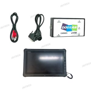 F110 tablet + for Doosan Diagnostic Tool DDT SCR+DPF+G2 DCU+G2 ECU+G2 Scan DD