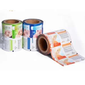 China Custom Plastic Film Laminating Glossy / Matte Packaging Roll Film on sale