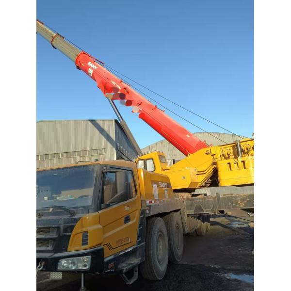 80ton Lifting Capacity Hoist Crane Truck Crane STC800E6 Top Choice for Construction Projects