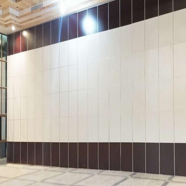 Classroom Sliding Wall Dividers / Banquet Hall Soundproof Operable Partition Walls