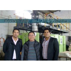 Blow Moulding Process 120 Liter Plastic Bucket Manufacturing Machine SRB100