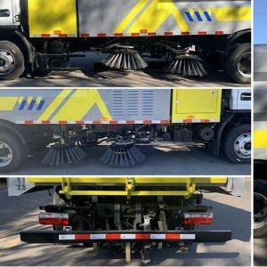 9.9ton Natural Gas Power LNG Road Sweeper Truck ZBJ5100TSLD6NGD