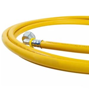 China Corrosion Resistant Customizable PEX AL PEX Overlap Gas Pipe With Yellow Color And Easy Clamp Installation on sale