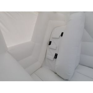 5x4m Commercial Bouncy Castles White Toddler Bounce House Inflatable Wedding