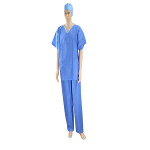 Quality Breathable Medical Isolation Gowns Alkali Resistant For Hospital / Clinic for sale