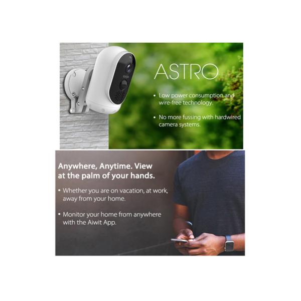 1080P Outdoor Solar Camera Wifi Wireless Rechargeable Battery IP Camera PIR Motion Sensor Security Video Surveillance