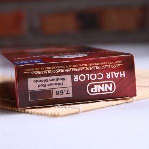 Hair cream Baked ointment hair dye customized silver cardboard Colorful box