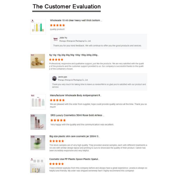 PETG003 PETG Material Flip Cap Plastic Jar Customization Clear Transparent Container for Body Scrub