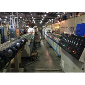 Bimetallic Screw 37kw WPC PVC Profile Extrusion Line