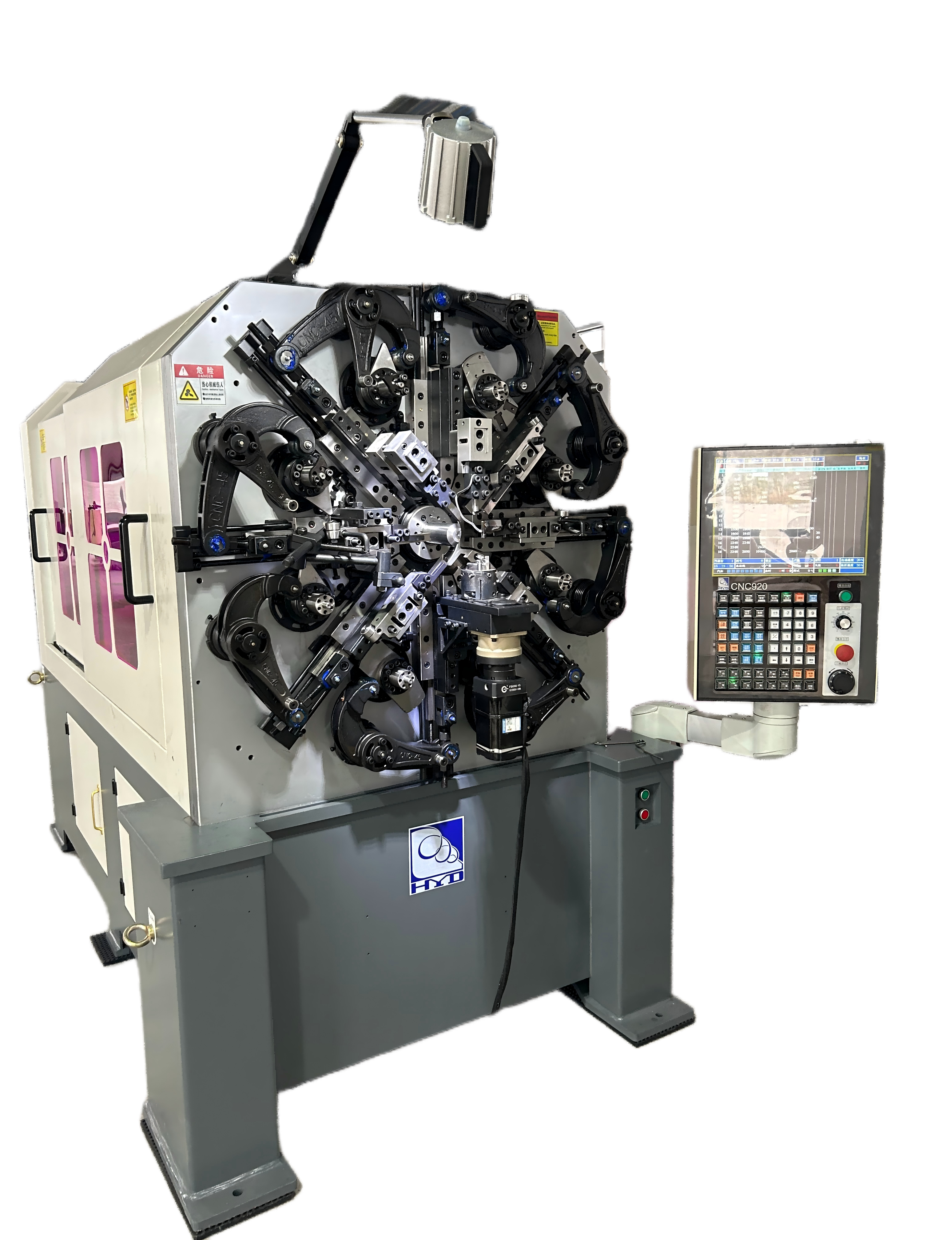 HYD 1-4mm CNC Coiling Spring Making Machine Metal & Metallurgy Machinery for Forming Wire