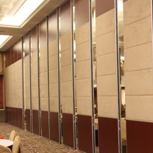 Banquet Hall Operable Acoustic Retractable Room Space Divider Sliding Folding
