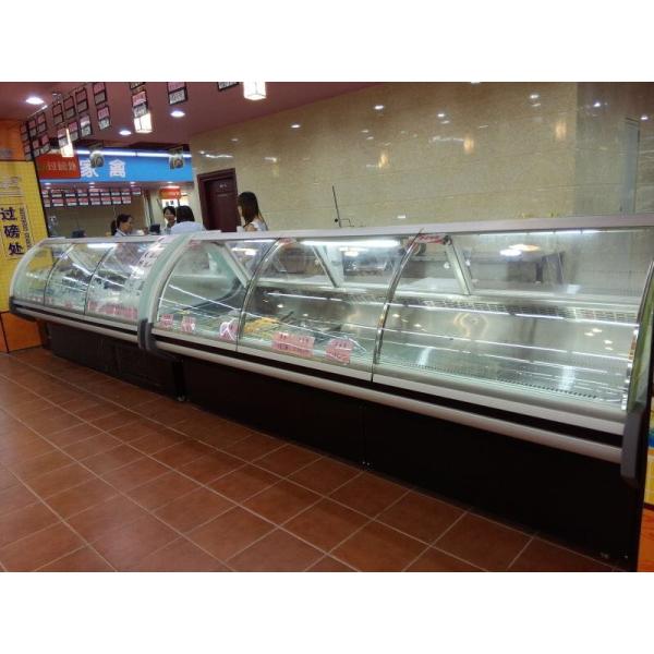 Buy Automatic Defrosting Retail Food Display Commercial Fridge For Supermarket at wholesale prices