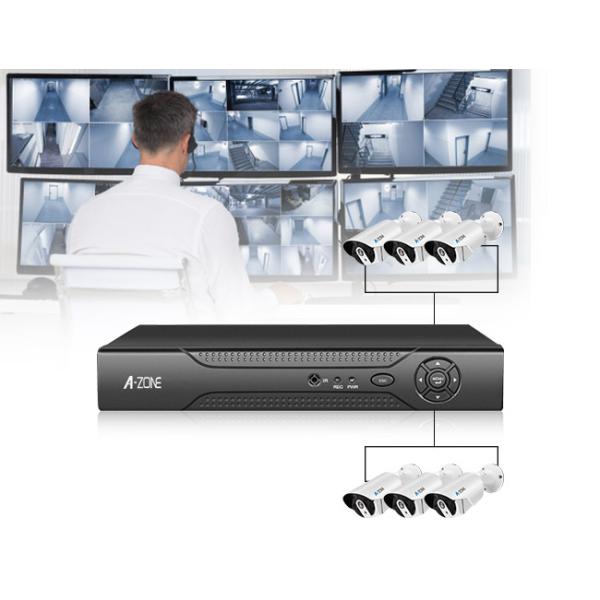 Full Hd Cctv 6 Channel NVR Dvr Digital Video Recorder 2MP With Ce RoHS FCC