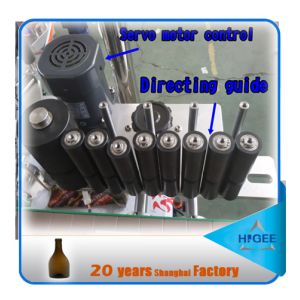 Labeling machine for cups and round bottles full automatic stick