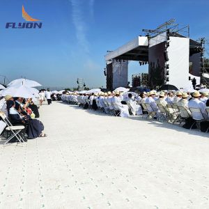 Slip Resistance Tent Flooring Event / Portable Event Floor For Safety And