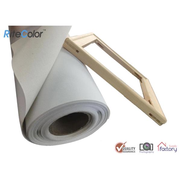 Buy Inkjet Canvas Rolls, Waterproof Matte Polyester Canvas Roll 260gsm for Pigment Inks at wholesale prices