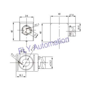 Auto Solenoid Valve Electromagnetic Induction Coil LNG CNG LPG High 45mm DC18W